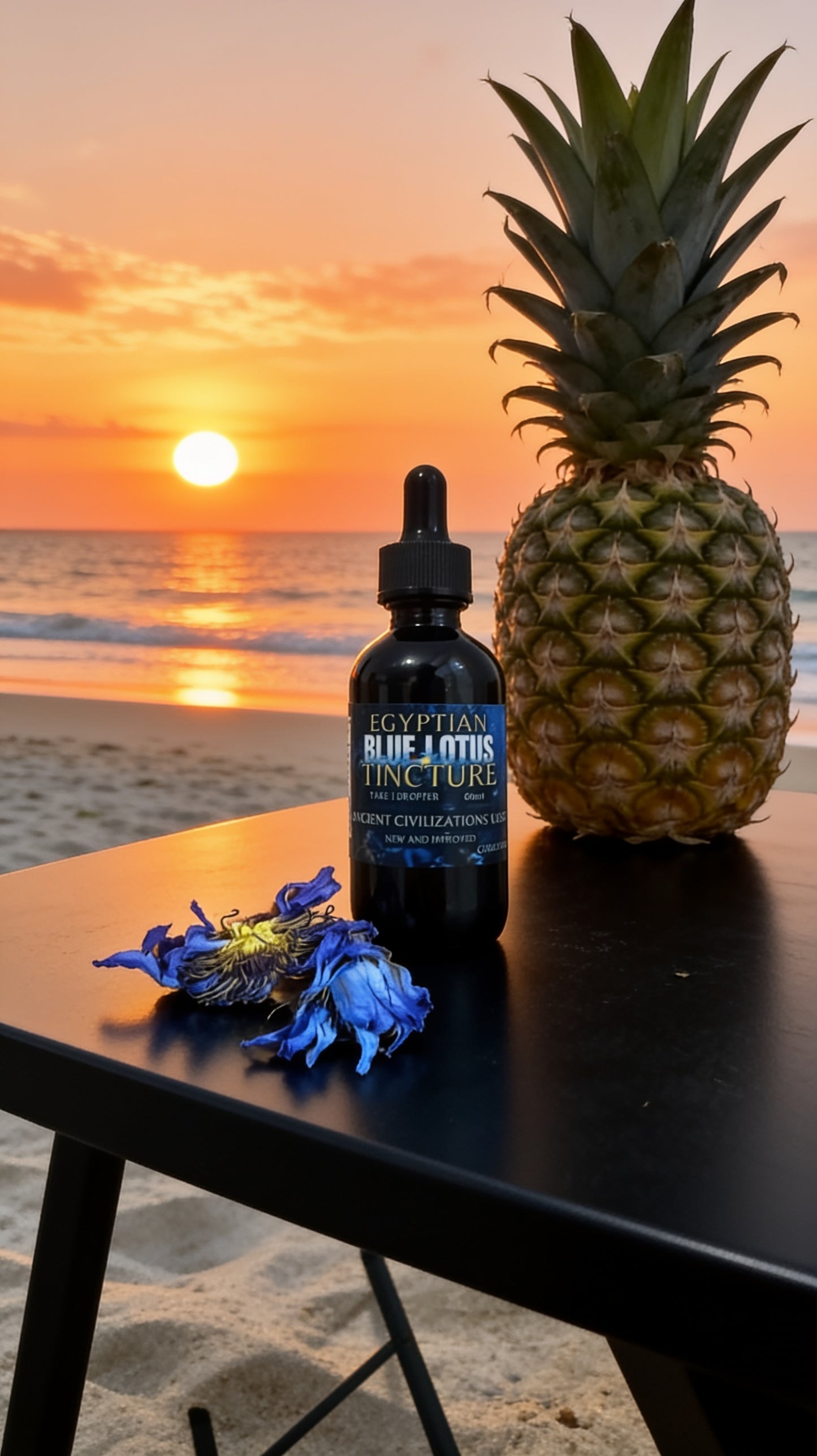 Blue Lotus Tincture | Ancient Egyptian Herbal Extract | New & Improved