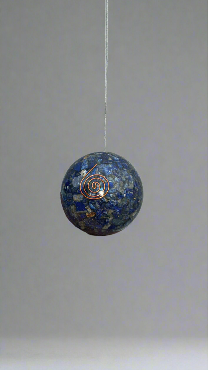 Lapis Lazuli - Orgone Copper Charged Sphere