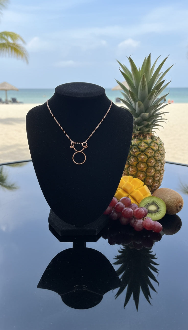 100% Pure Copper Zodiac Sign Jewelry - Comes With Copper Chain (Rare)