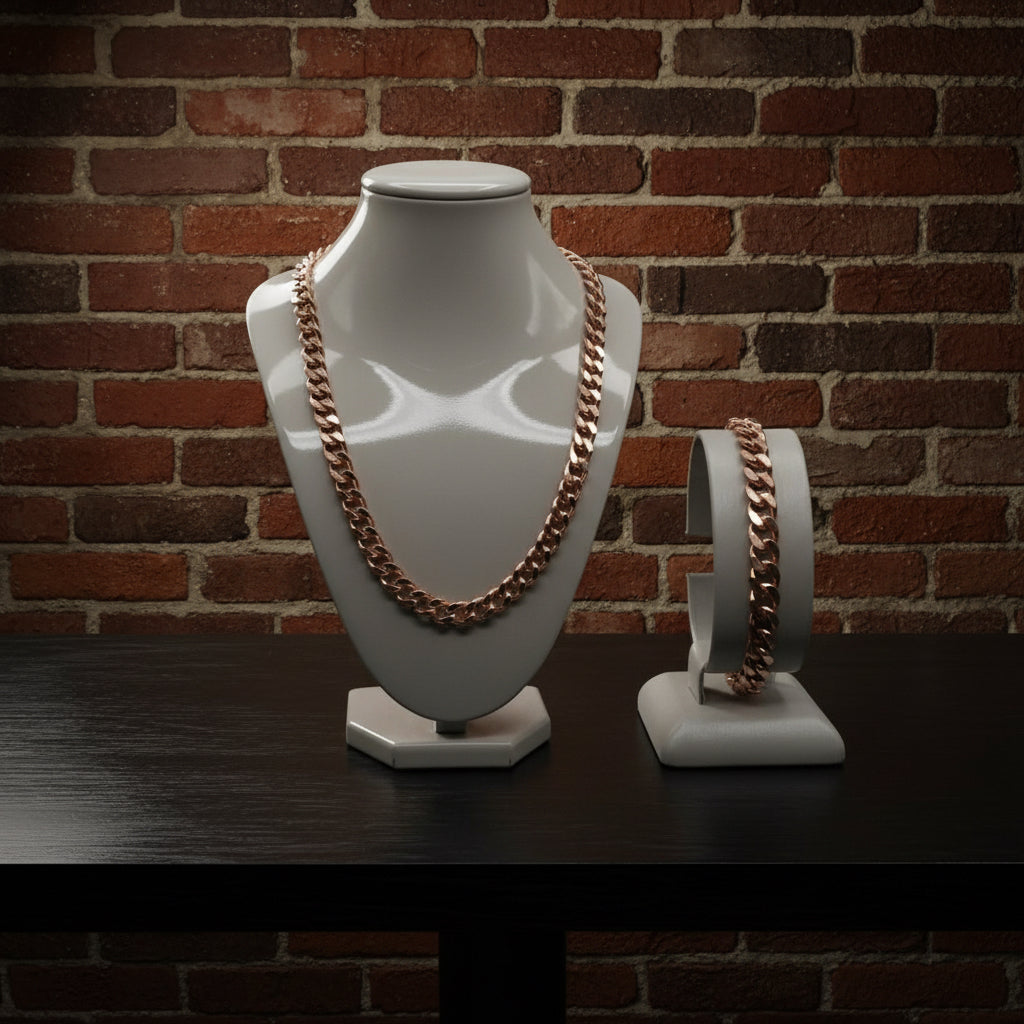 Pure Copper Cuban Link Chain