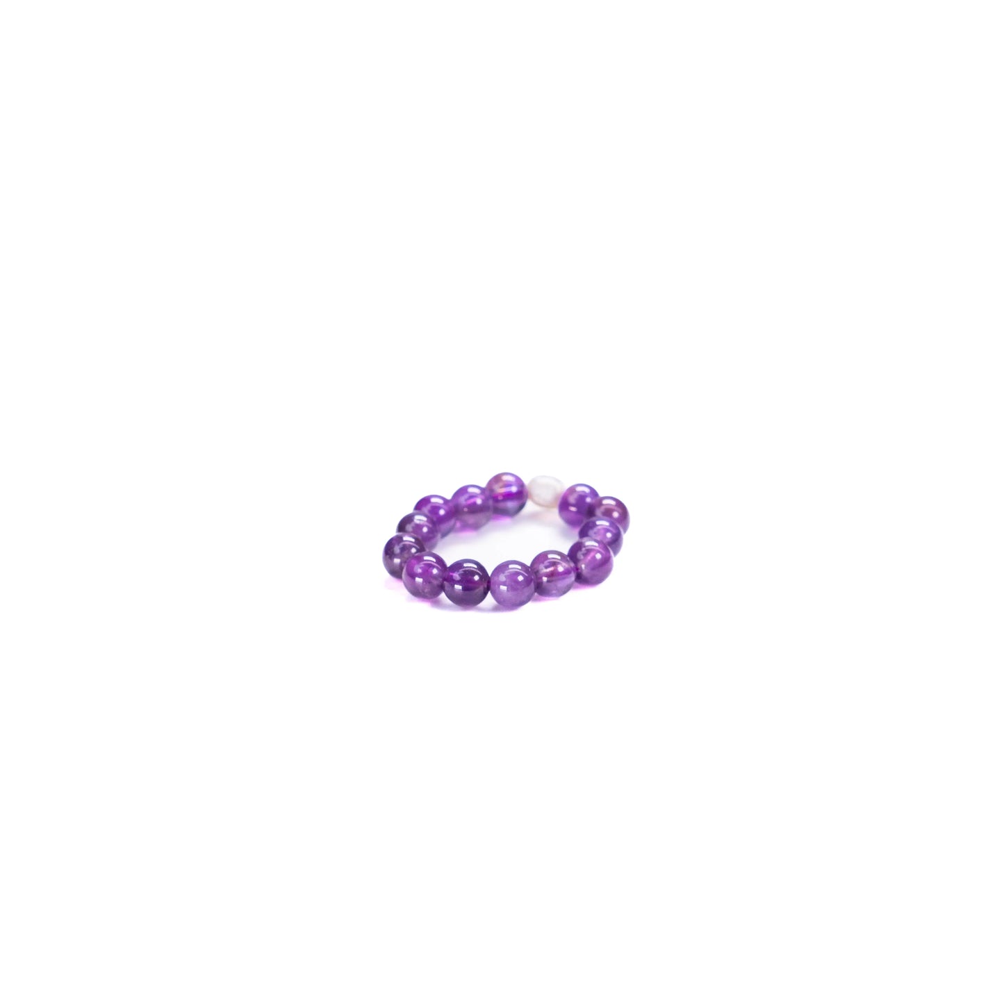 Amethyst Ring - BALANCING THE EGO, HIGHER SELF