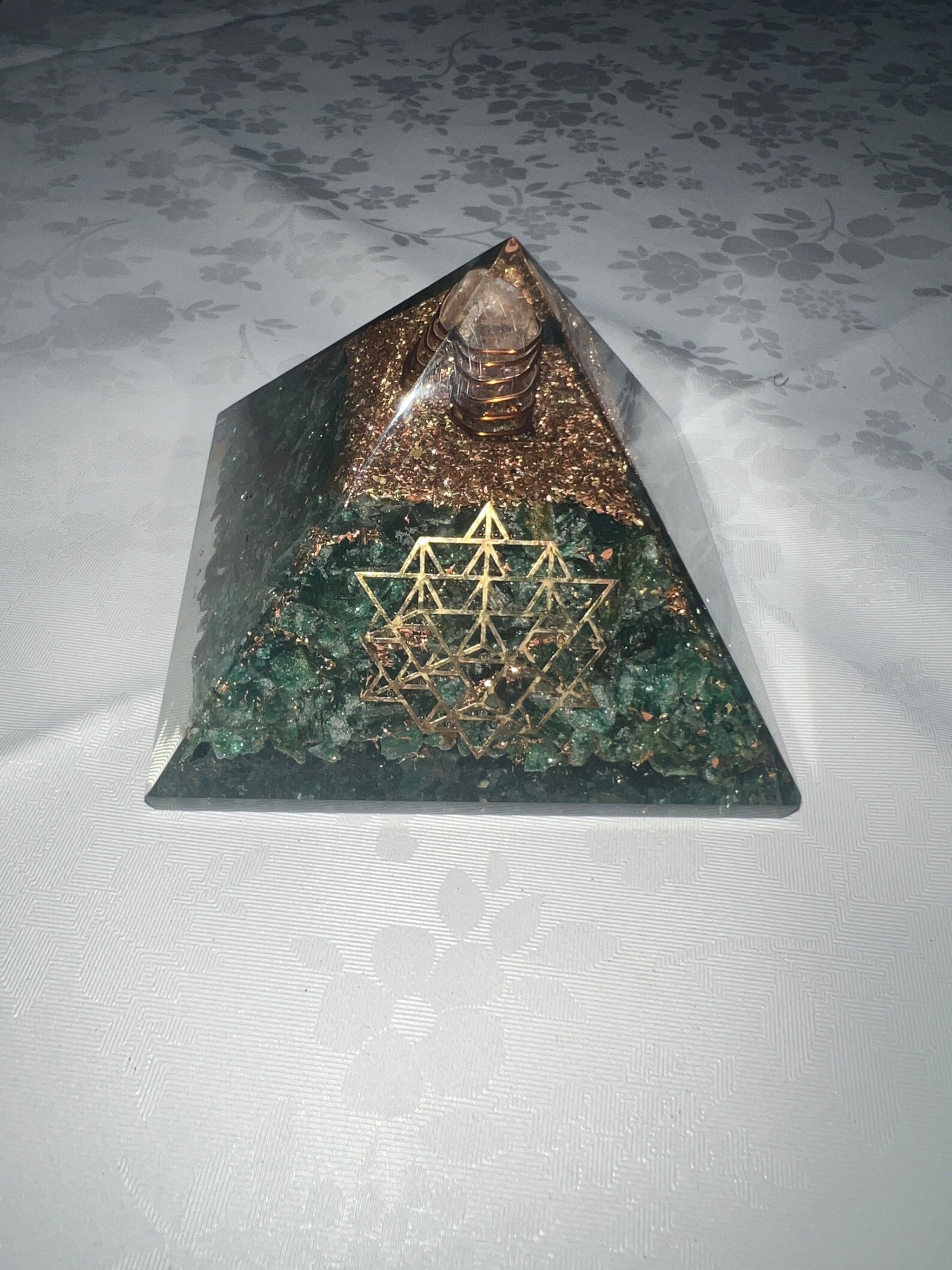 Orgone Crystal Pyramids