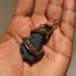 Blue Apatite  - Luxury Copper Wrapped Crafted Crystal Gift For Communication & Manifestation