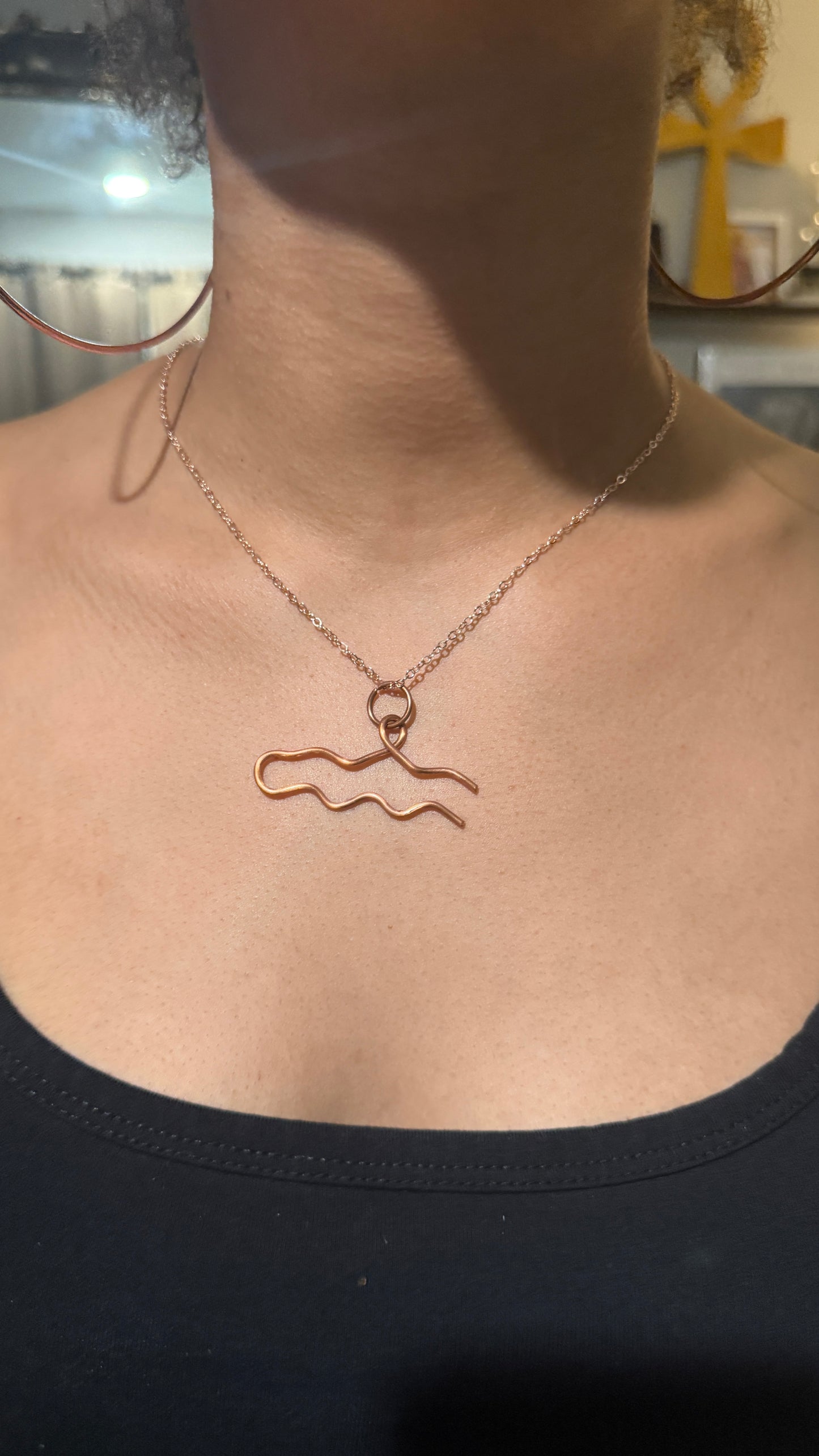 Beyond 5D 100% Pure Copper : Zodiac Sign Jewelry (Very Rare) Astrology : Comes With Copper Chain