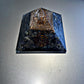 Iolite Sigil Copper Charged Orgone Crystal Generator & Pyramid (Rare) (Sends Your Intention Out)