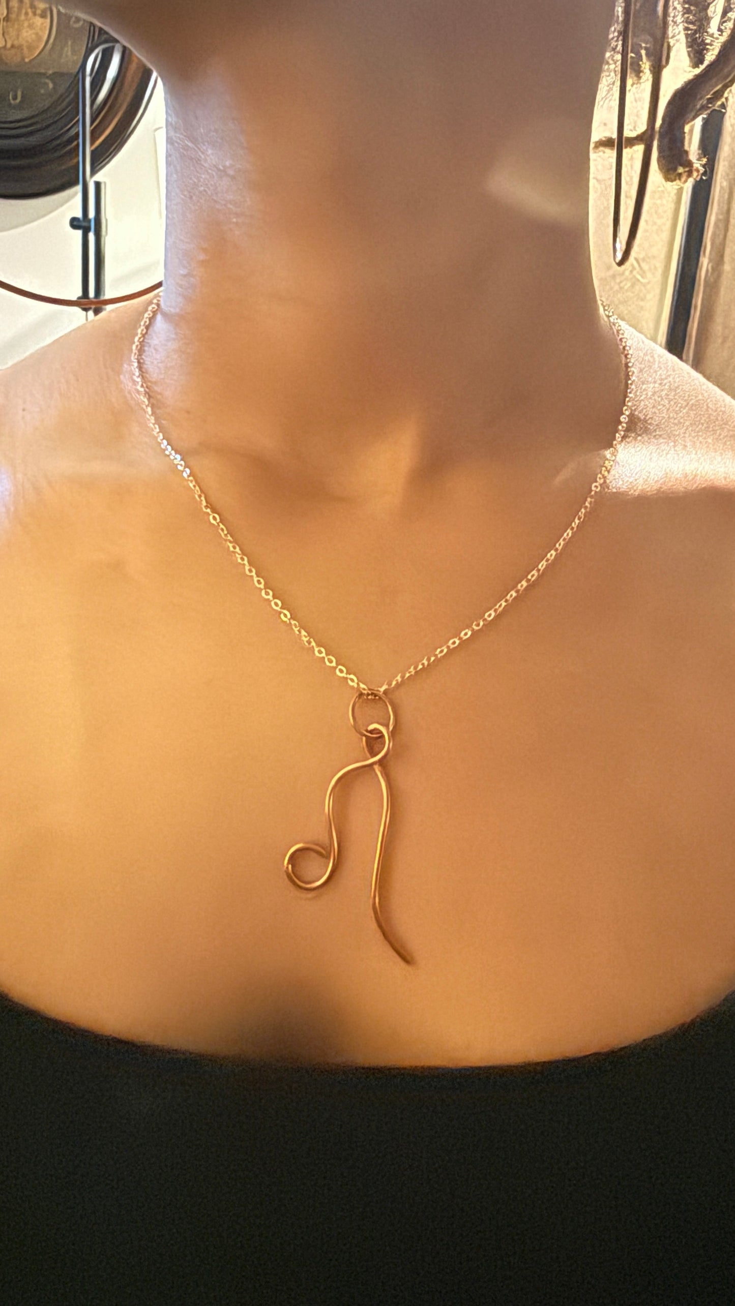 Beyond 5D 100% Pure Copper : Zodiac Sign Jewelry (Very Rare) Astrology : Comes With Copper Chain
