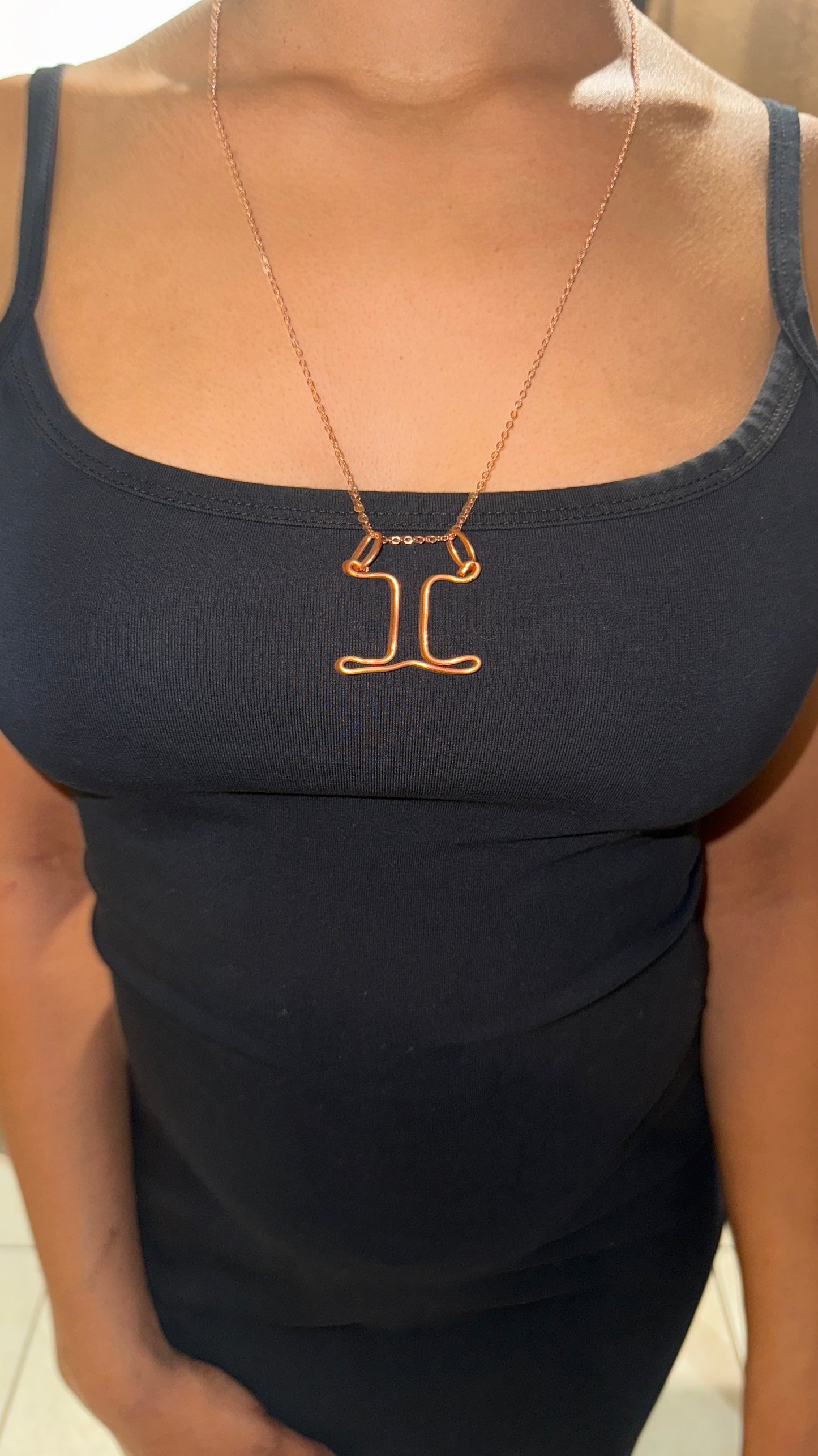 Beyond 5D 100% Pure Copper : Zodiac Sign Jewelry (Very Rare) Astrology : Comes With Copper Chain
