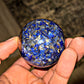 Lapis Lazuli - Orgone Copper Charged Sphere (Rare)