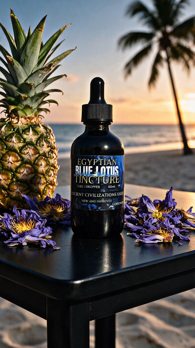 Blue Lotus Tincture | Ancient Egyptian Herbal Extract | New & Improved