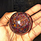 Red Garnet - Orgone Copper Charged Sphere