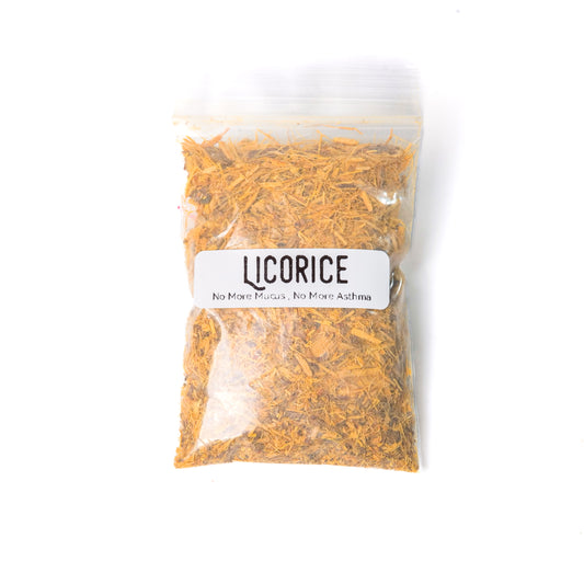 Organic Licorice Root - MUCUS, ASTHMA, DEPRESSION