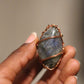 Labradorite Ring - Luxury Copper Wrapped Crafted Crystal Gift For Imagination & Protection