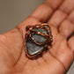 Labradorite Ring - Luxury Copper Wrapped Crafted Crystal Gift For Imagination & Protection