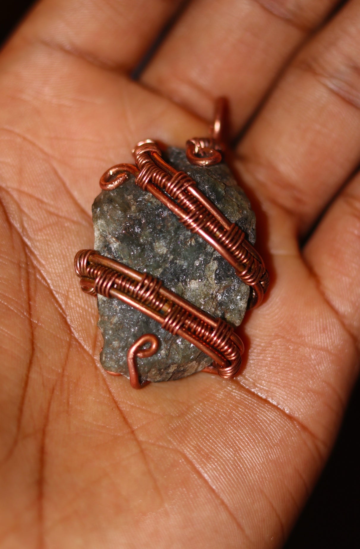 Labradorite - Luxury Copper Wrapped Crafted Crystal Gift For Protection & Imagination