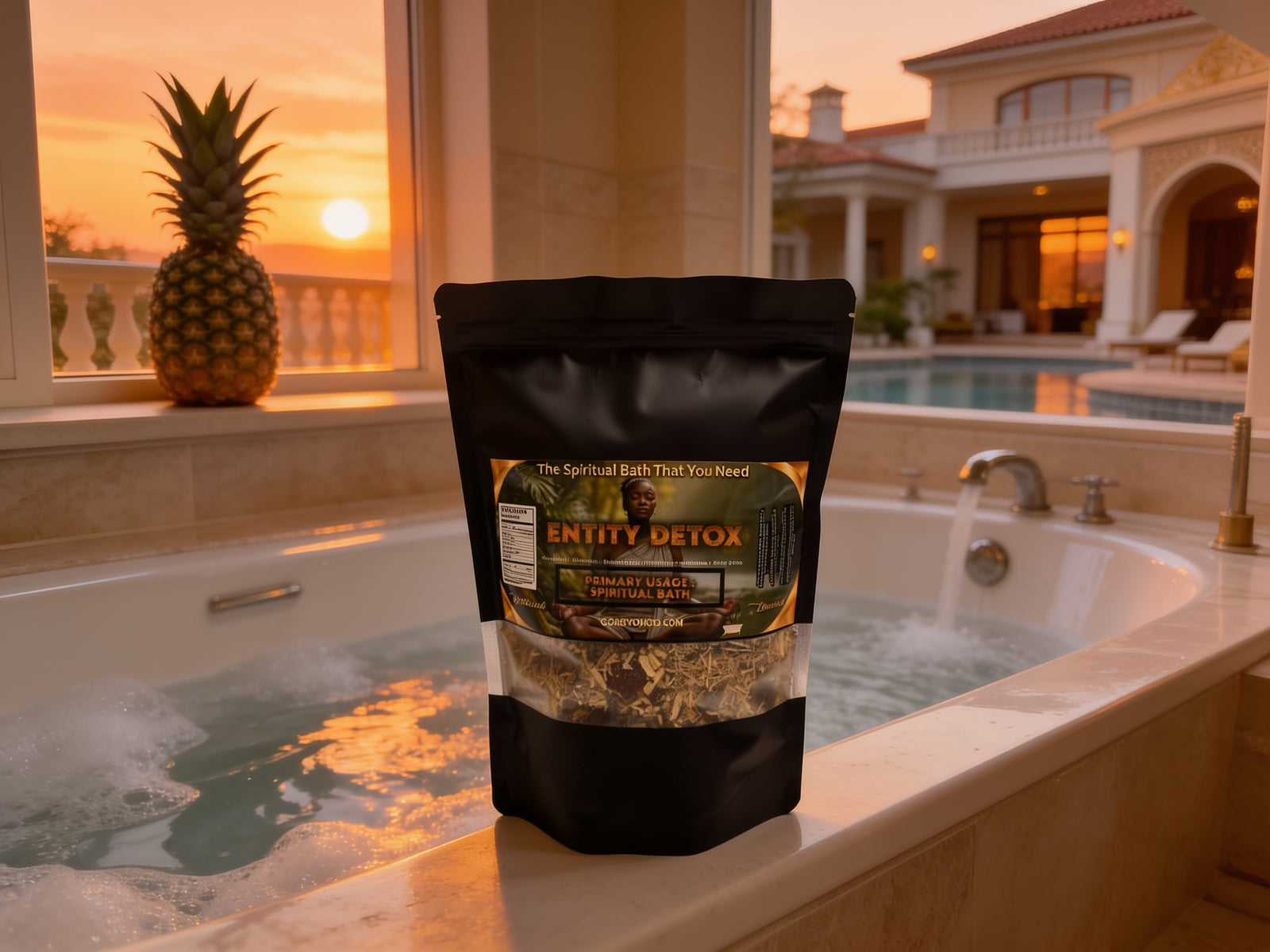 Entity Detox - Spiritual Bath To Remove Unwanted Energy, Entities, & Spiritual Attacks