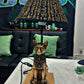 LUXURY DESIGNER ANCIENT EGYPTIAN BLACK CAT (LAMP) (RARE)