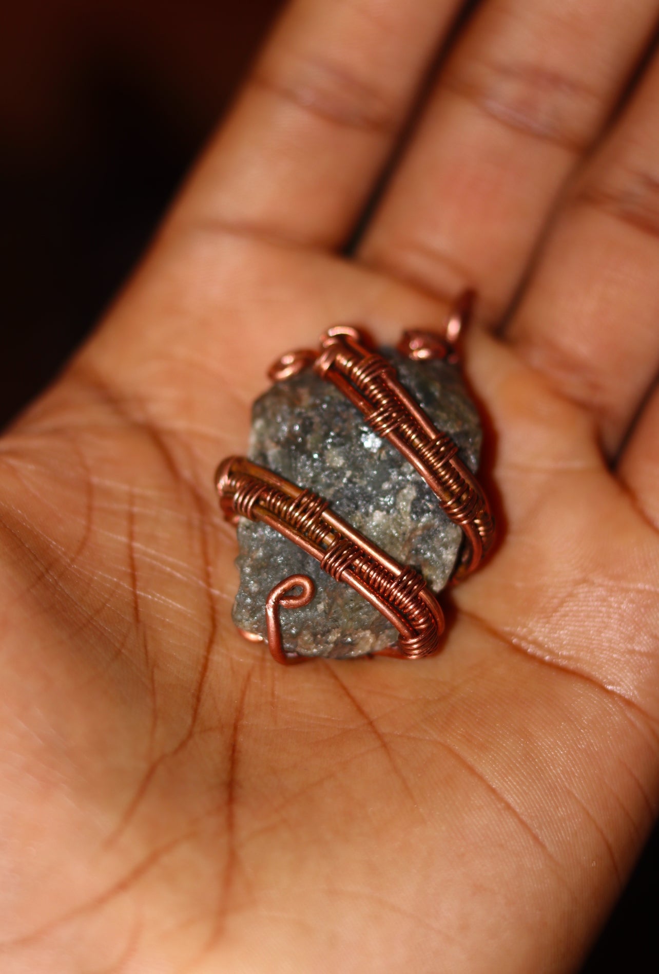 Labradorite - Luxury Copper Wrapped Crafted Crystal Gift For Protection & Imagination