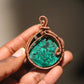 Malachite- Luxury Copper Wrapped Crafted Crystal Gift For Heart, Protection & Leadership