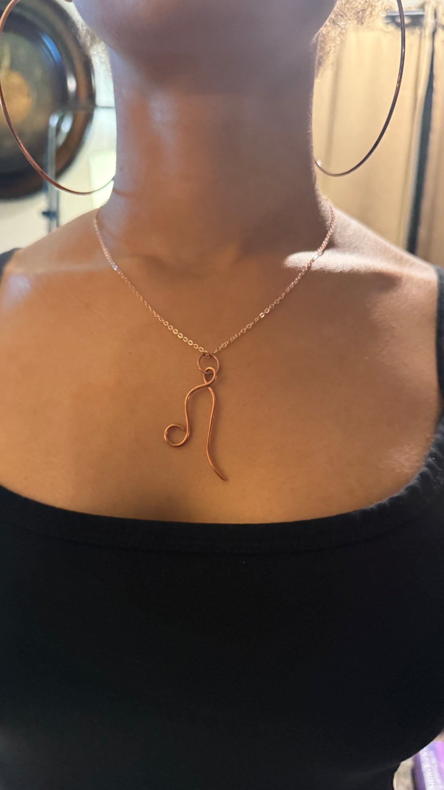 Beyond 5D 100% Pure Copper : Zodiac Sign Jewelry (Very Rare) Astrology : Comes With Copper Chain