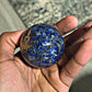 Lapis Lazuli - Orgone Copper Charged Sphere (Rare)