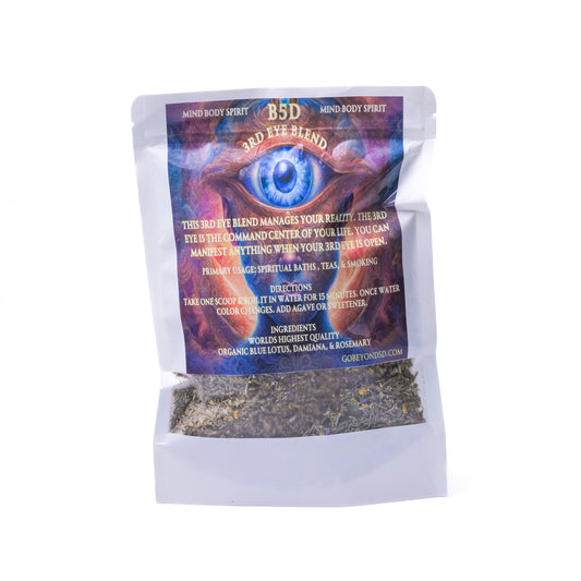 Raw Third Eye Blend - PSYCHIC ABILITIES, PINEALS GLAND DECALCIFICATION
