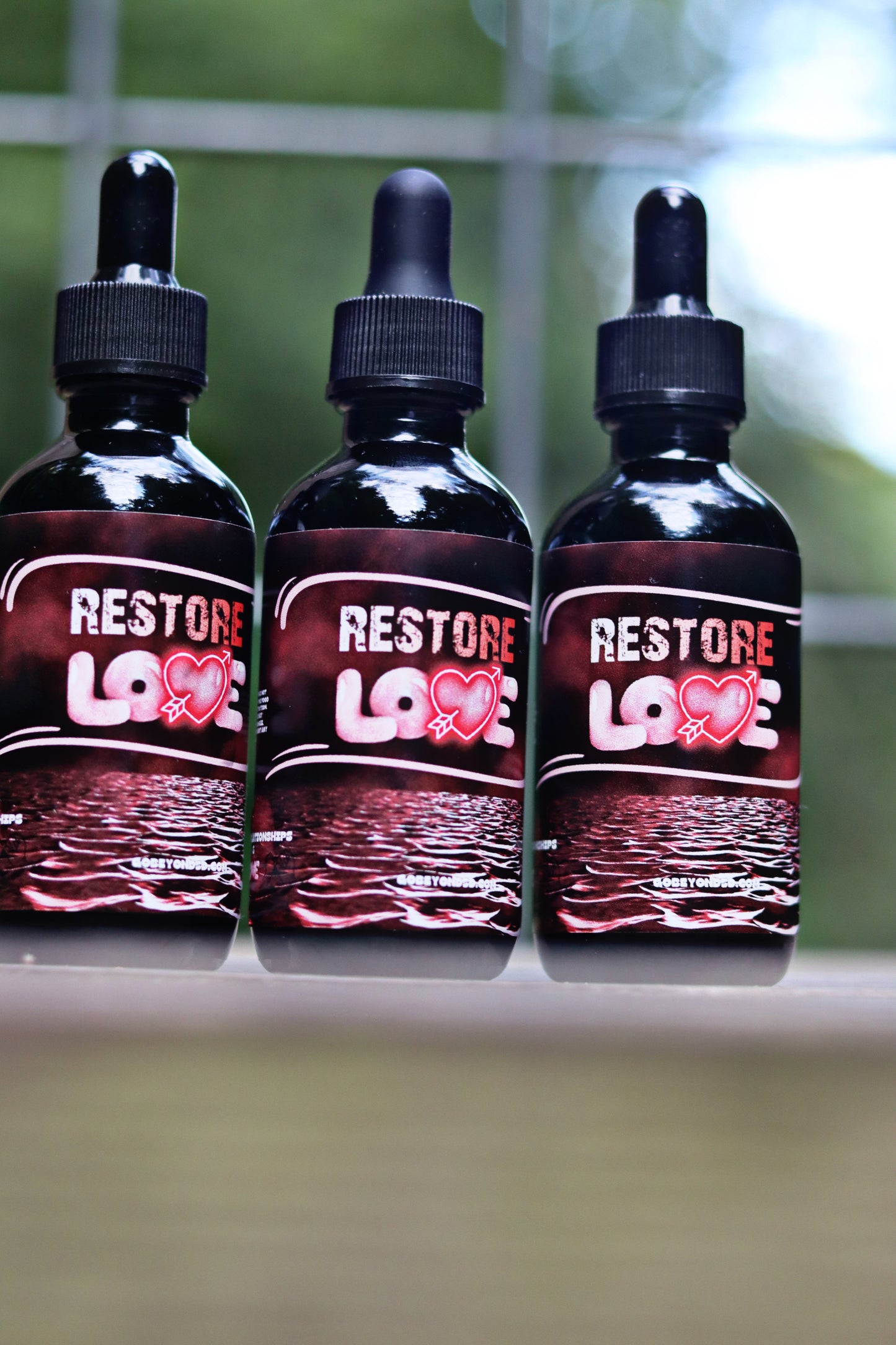 Restore Love Tincture - Treats Low Passion, Toxic Relationships, Intimacy Issues, & Low Self Love