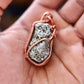 Pyrite - Luxury Copper Wrapped Crafted Crystal Gift For Protection & Imagination