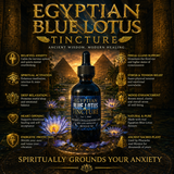 Egyptian Blue Lotus Tincture | Ancient Herbal Extract | New & Improved