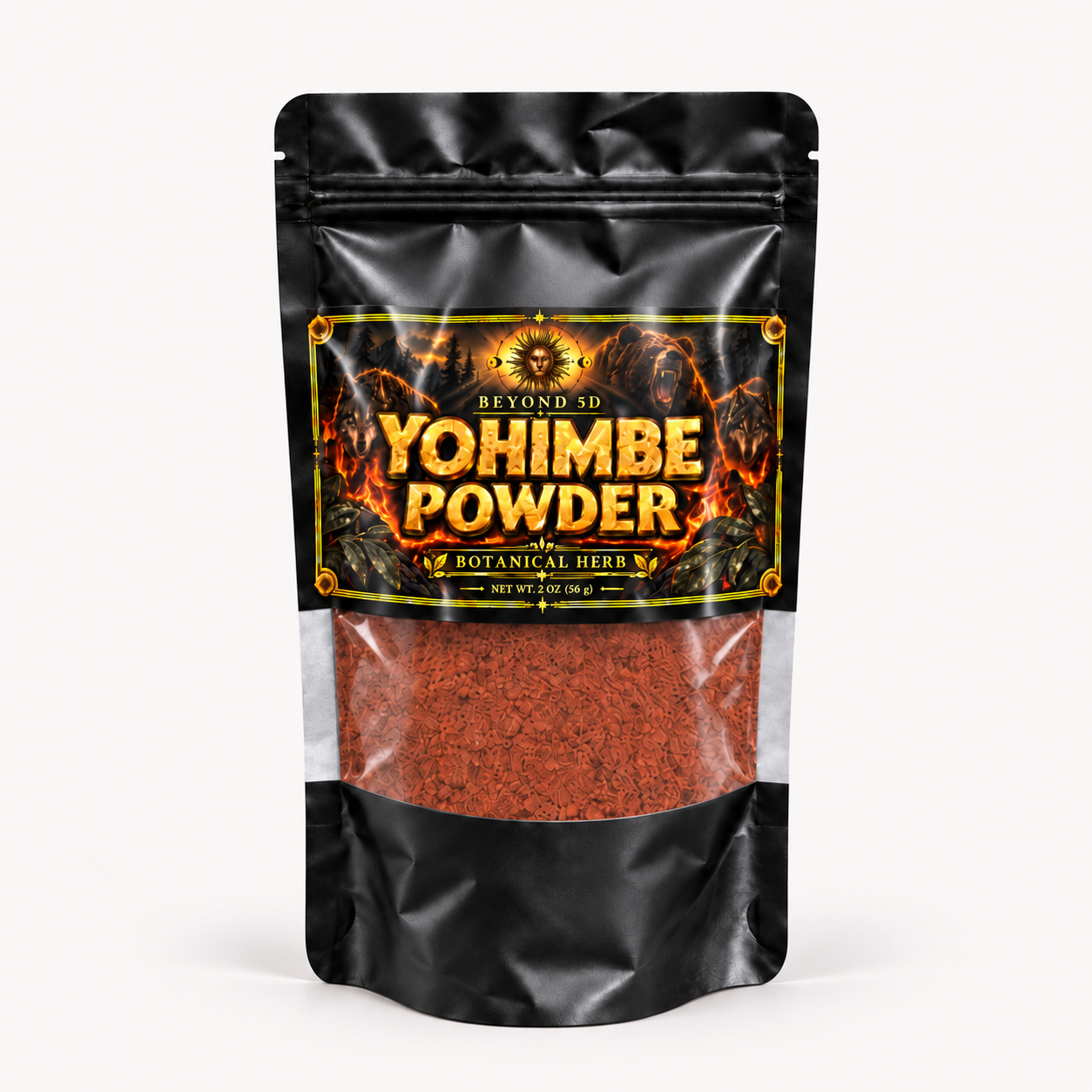 Yohimbe Bark Powder (2 oz) | #1 Strongest Instant Male Herb - Tested & Organic