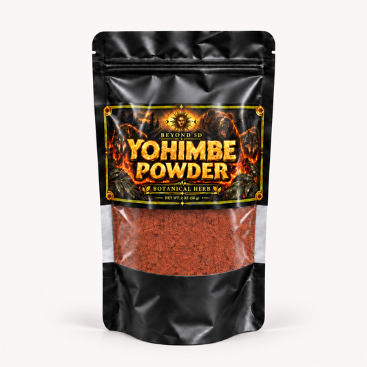 Yohimbe Bark Powder (2 oz) | #1 Strongest Instant Male Herb - Tested & Organic
