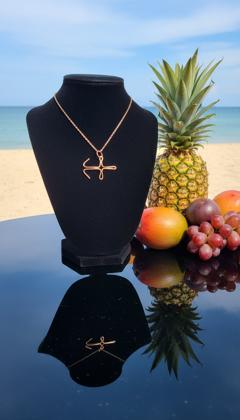 100% Pure Copper Zodiac Sign Jewelry - Comes With Copper Chain (Rare)