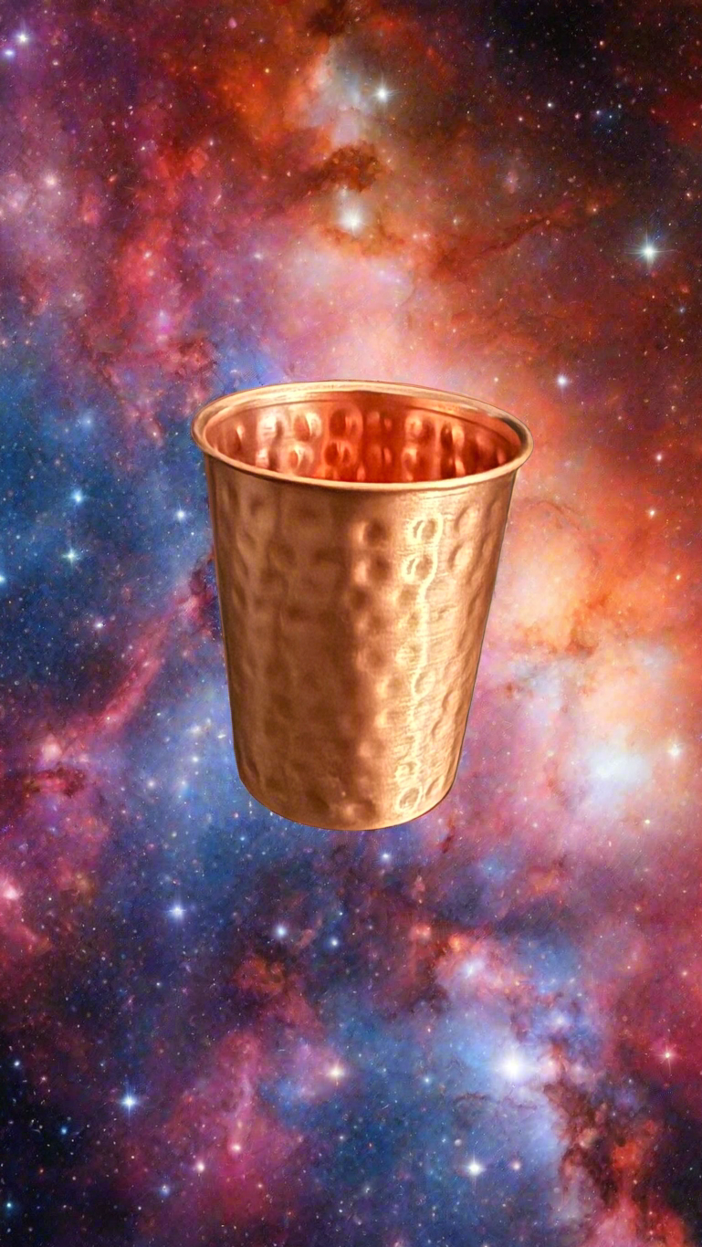 100% Pure Real Copper Cup , High End ( Very Rare)