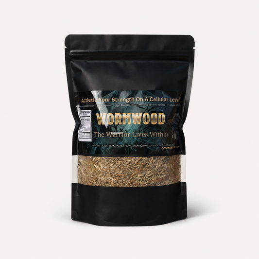 Wormwood - Large (Most Powerful Herb to Remove Parasites, Witchcraft, Gut Bacteria) (Pesticide Free)