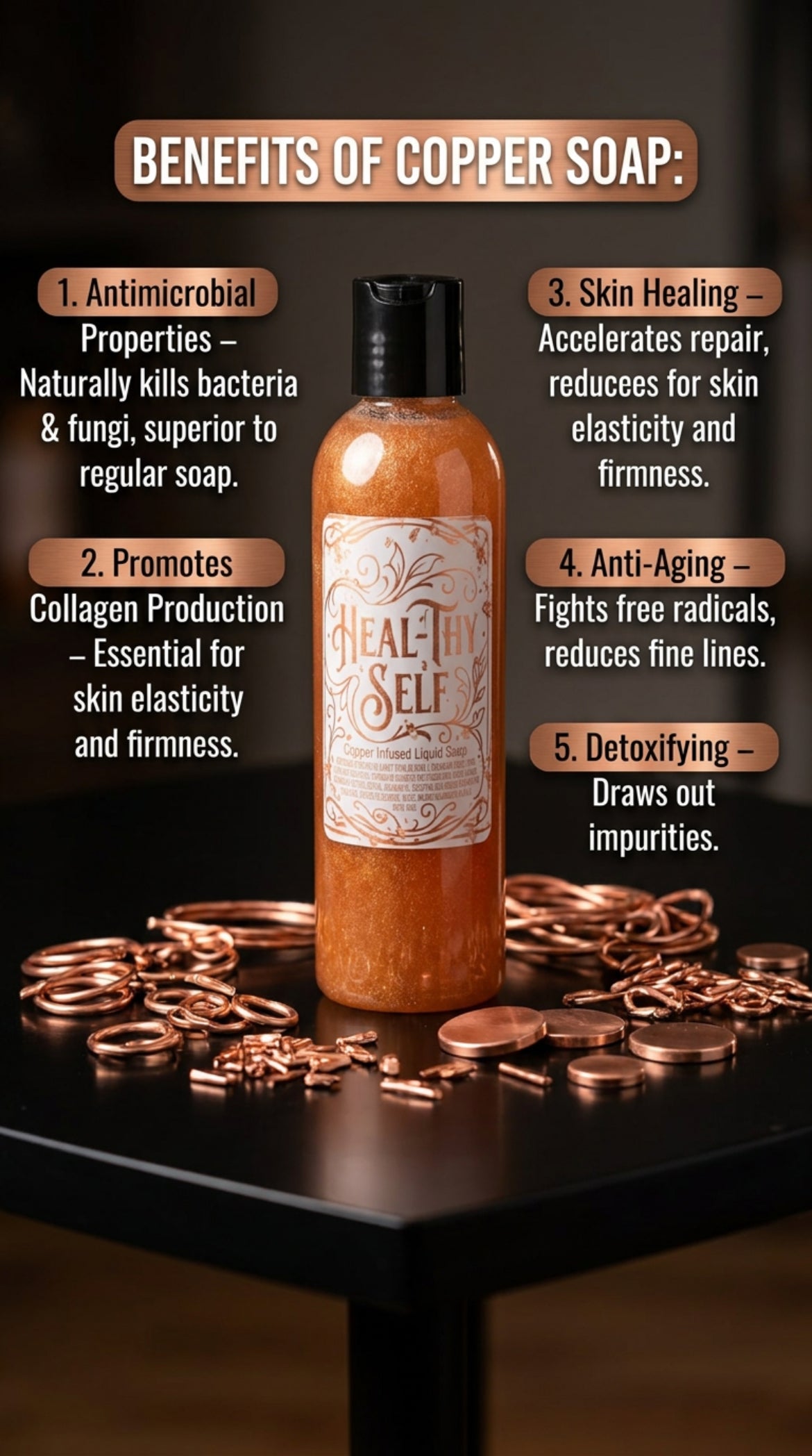 Copper Infused Body Wash & Soap