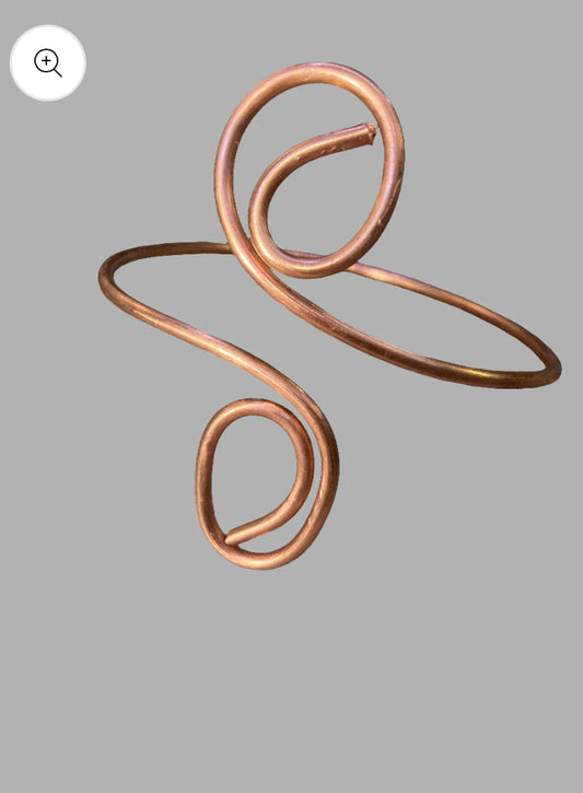 Single, 100% Pure Copper Arm Band , High End (Rare)