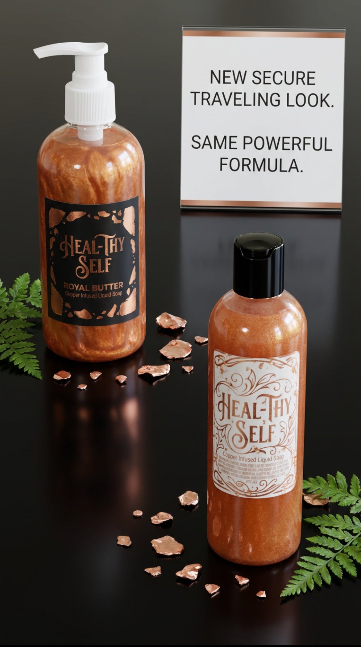Copper Infused Body Wash & Soap