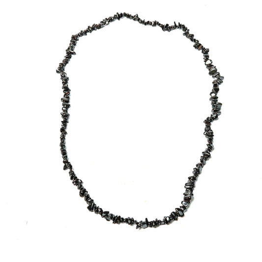 HEMATITE : Necklace Chain (High Demand) (Rare) (Anchors Feet To Ground)