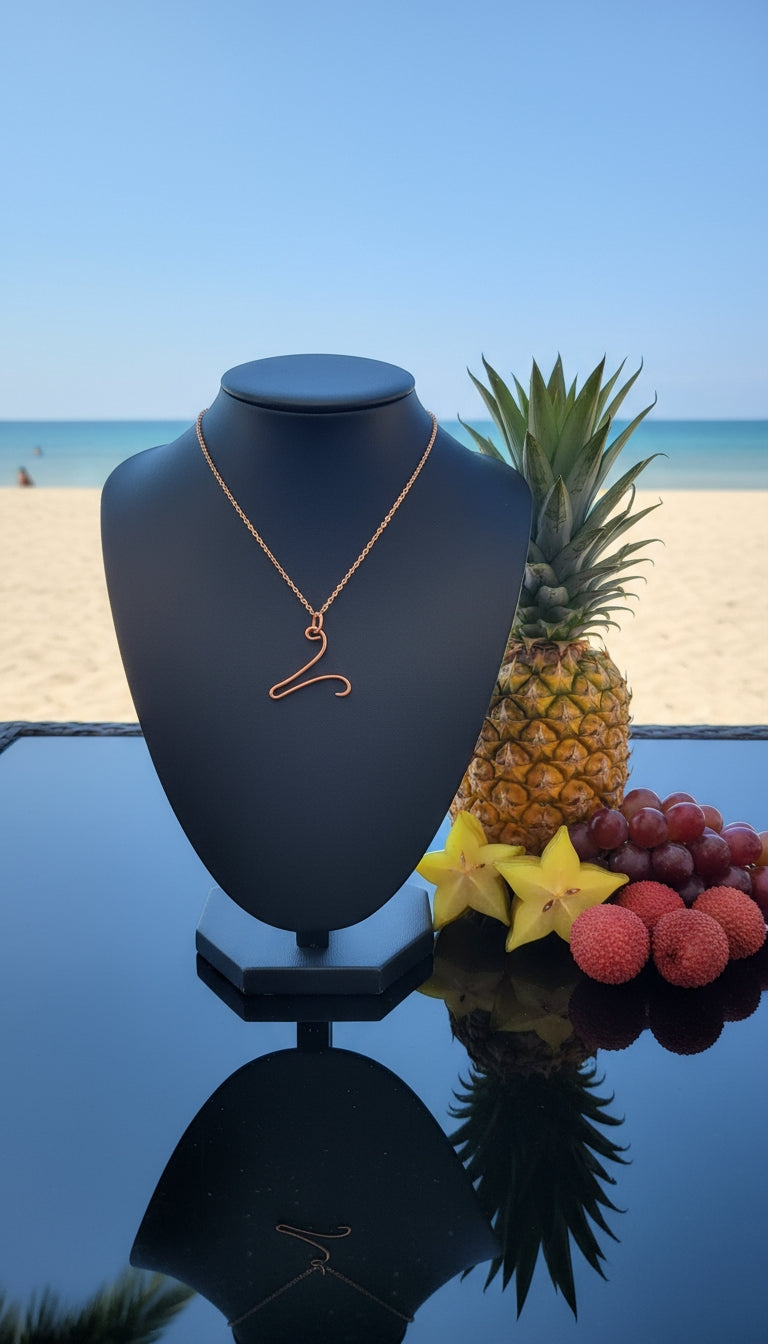 100% Pure Copper Zodiac Sign Jewelry - Comes With Copper Chain (Rare)