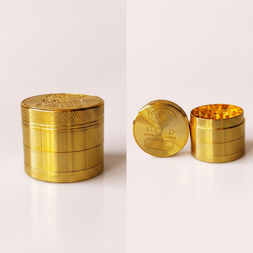 Gold Grinder - Use For Your Herbal Blends