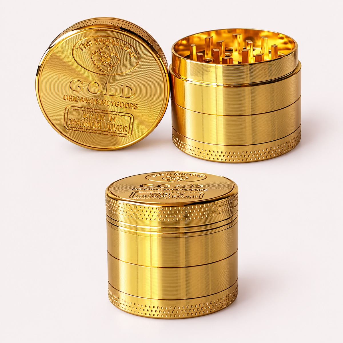 Gold Grinder - Use For Your Herbal Blends