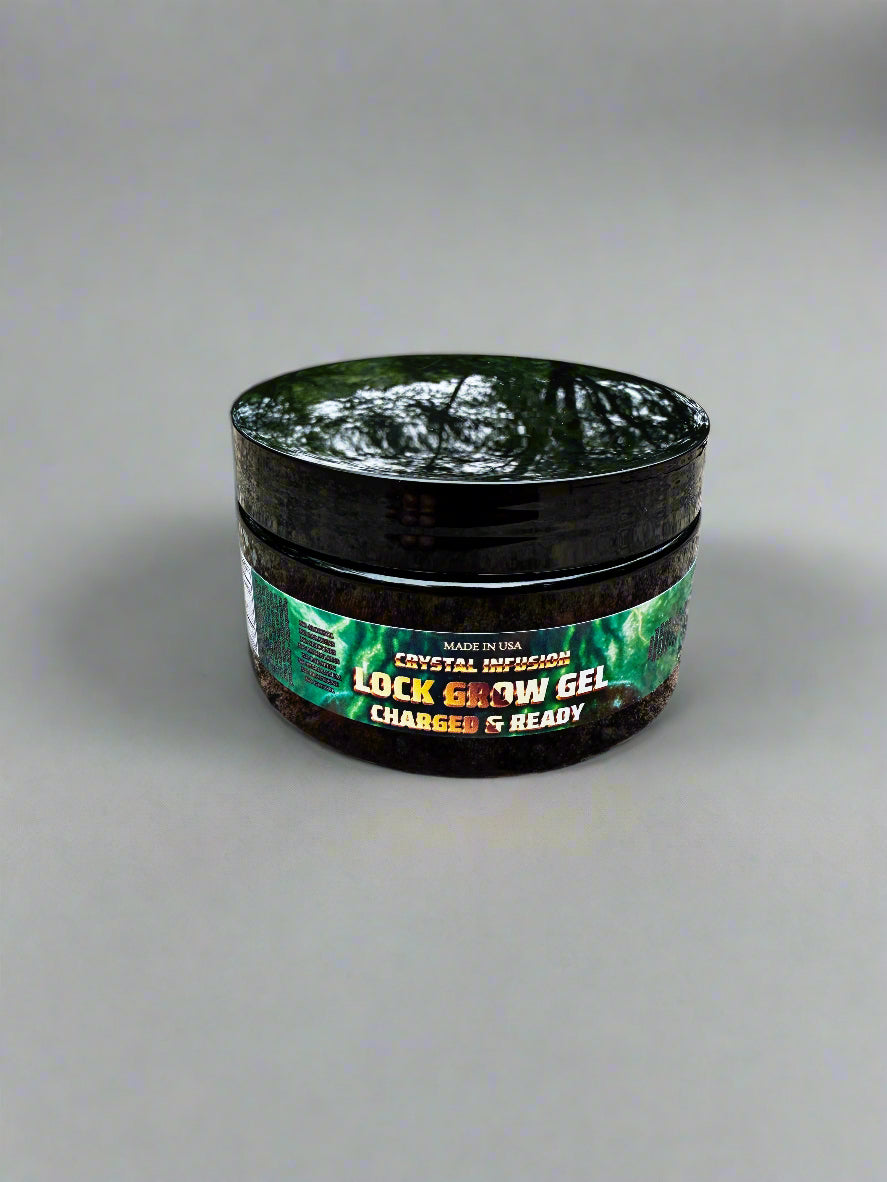 Lock Gel - Crystal Charged ( For Lock Growth ) (All Natural)