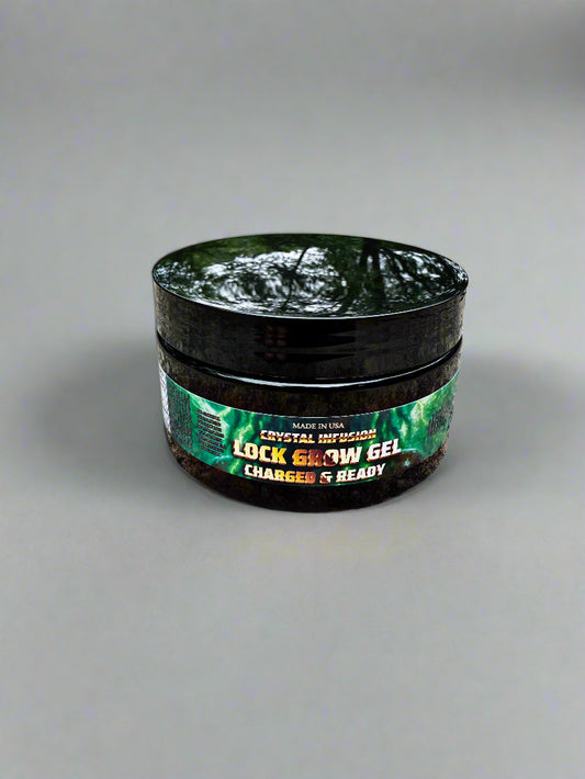 Lock Gel - Crystal Charged ( For Lock Growth ) (All Natural)
