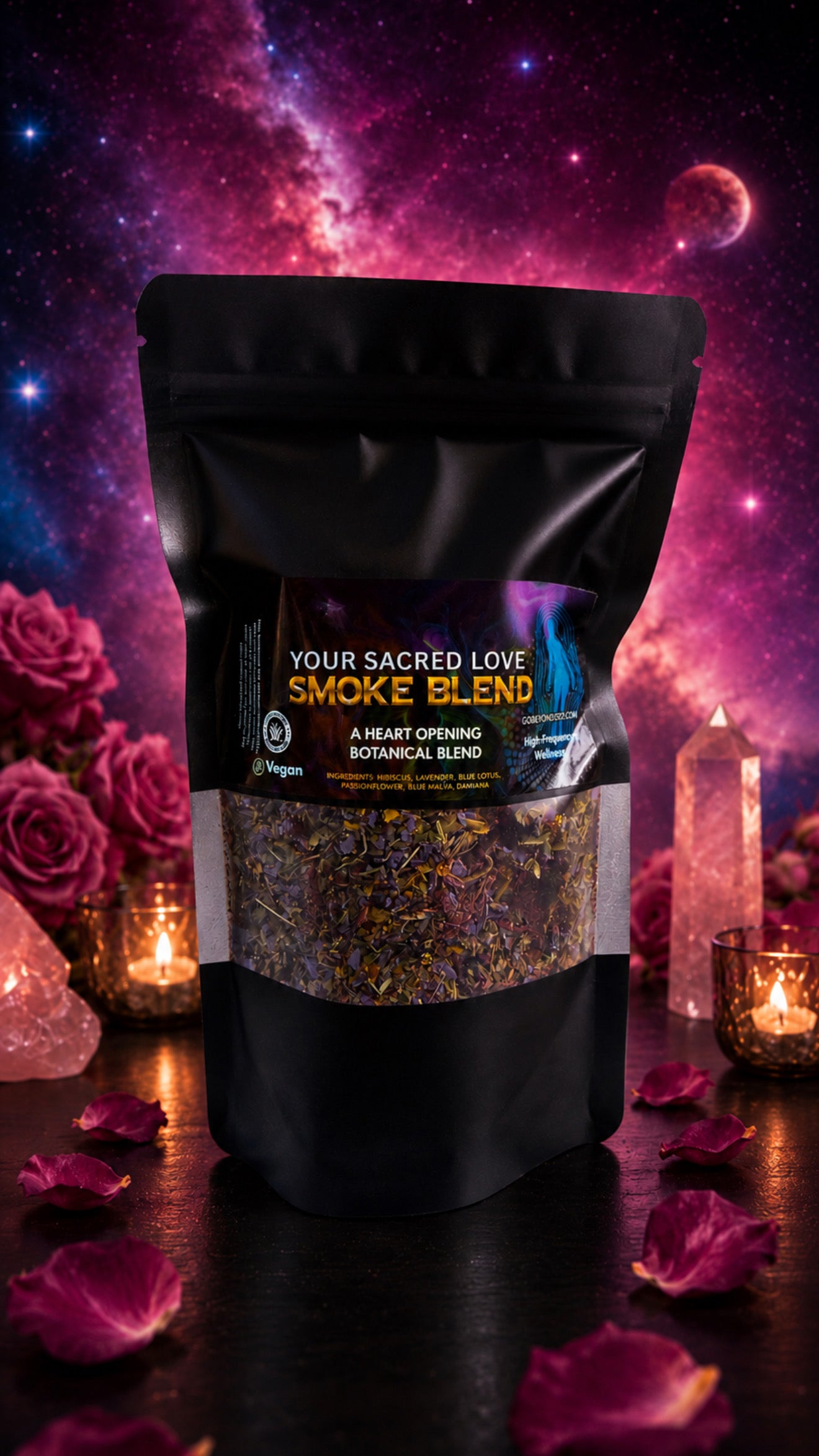 Sacred Love Smoke Blend - Heart Opening Mood Blend