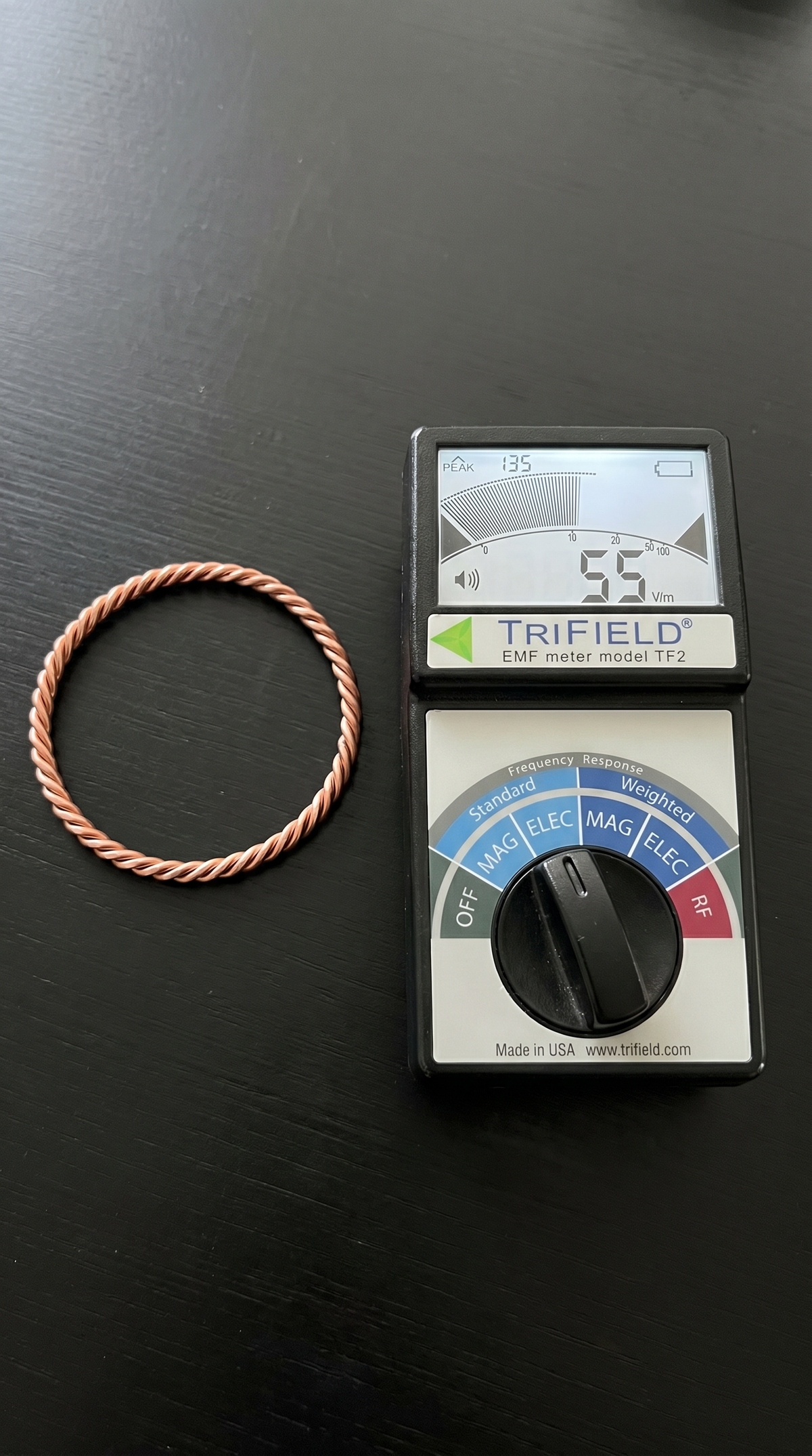 Pure Copper Tensor Ring