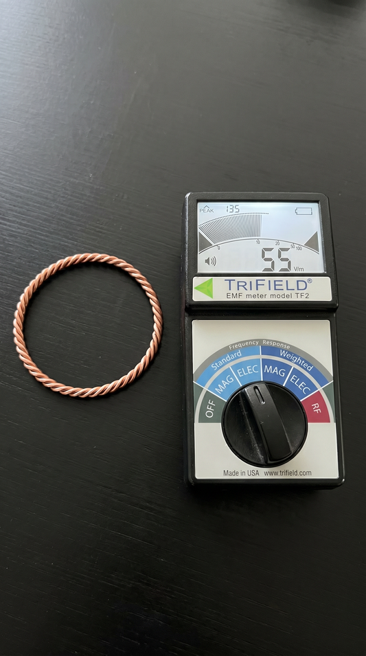 Pure Copper Tensor Ring