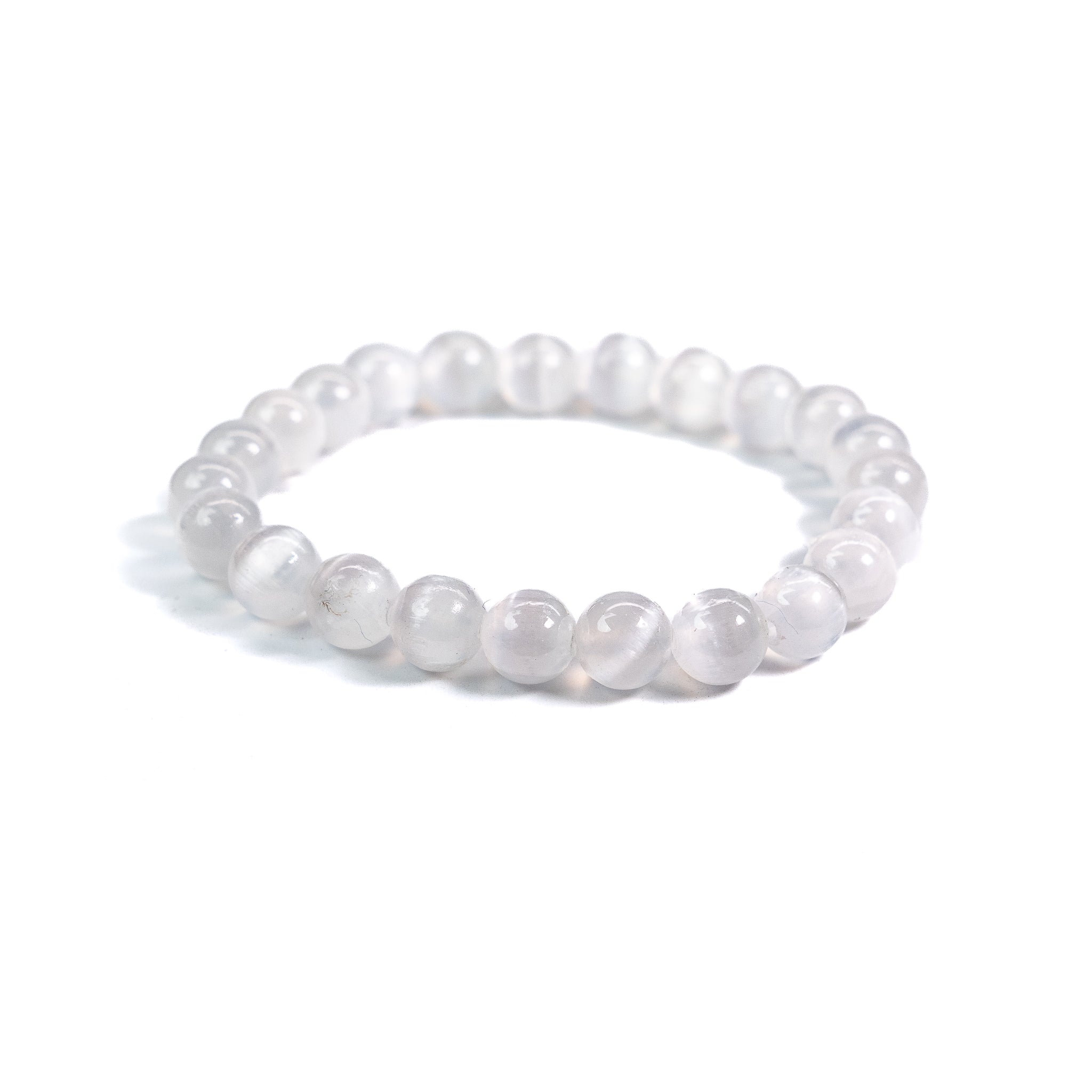 Selenite Bracelet - AWAKENS HIGHER SELF, CLEANSING, ANGELIC ENERGY