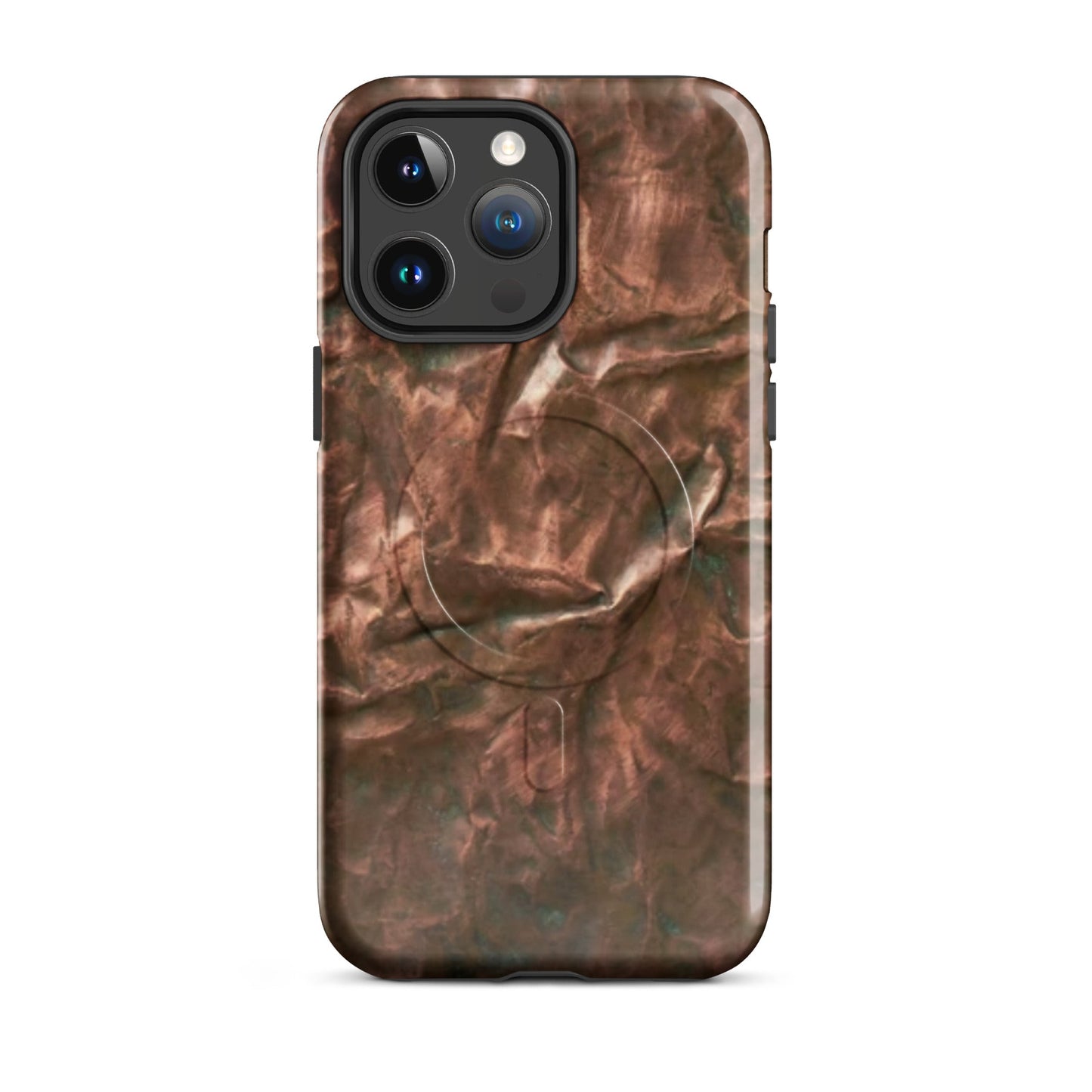 MagSafe® tough Copper Trippy Themed case for iPhone®