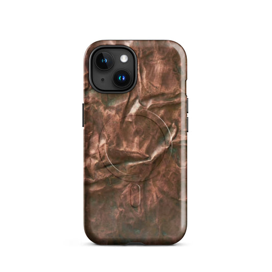 MagSafe® tough Copper Trippy Themed case for iPhone®