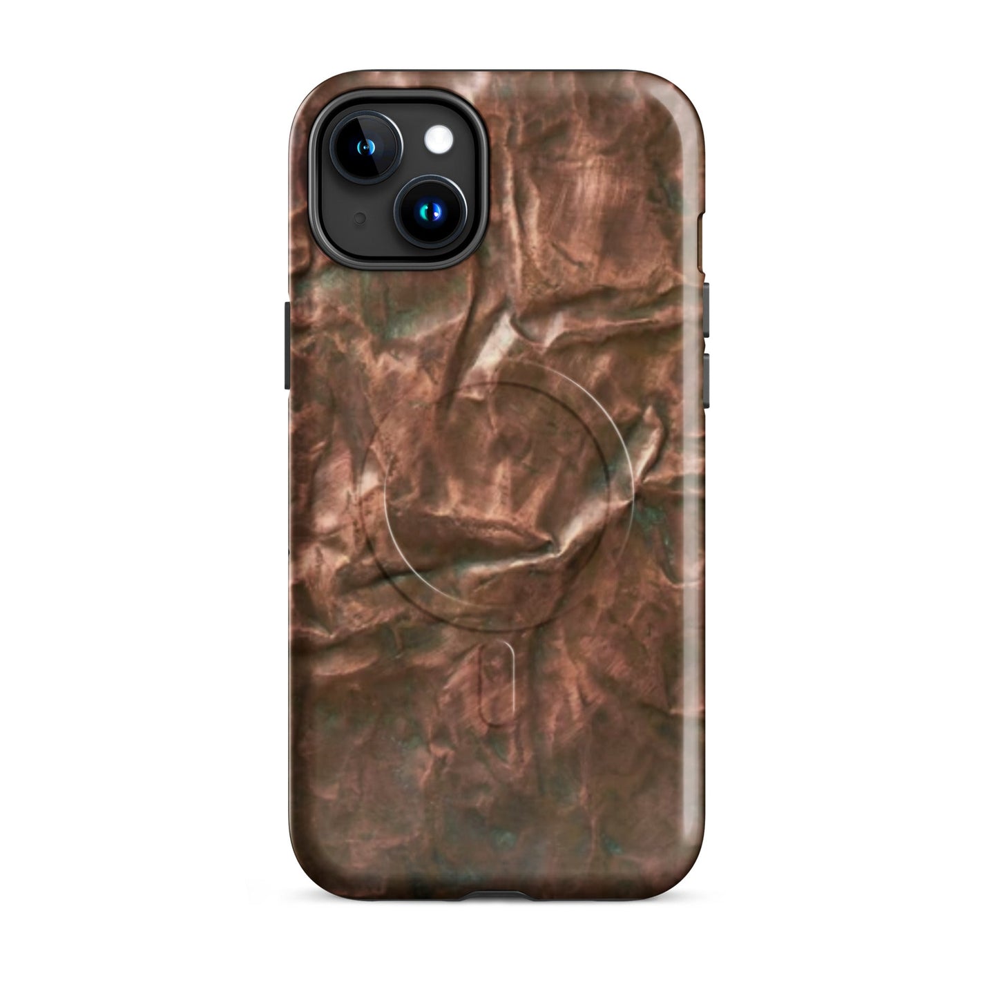 MagSafe® tough Copper Trippy Themed case for iPhone®