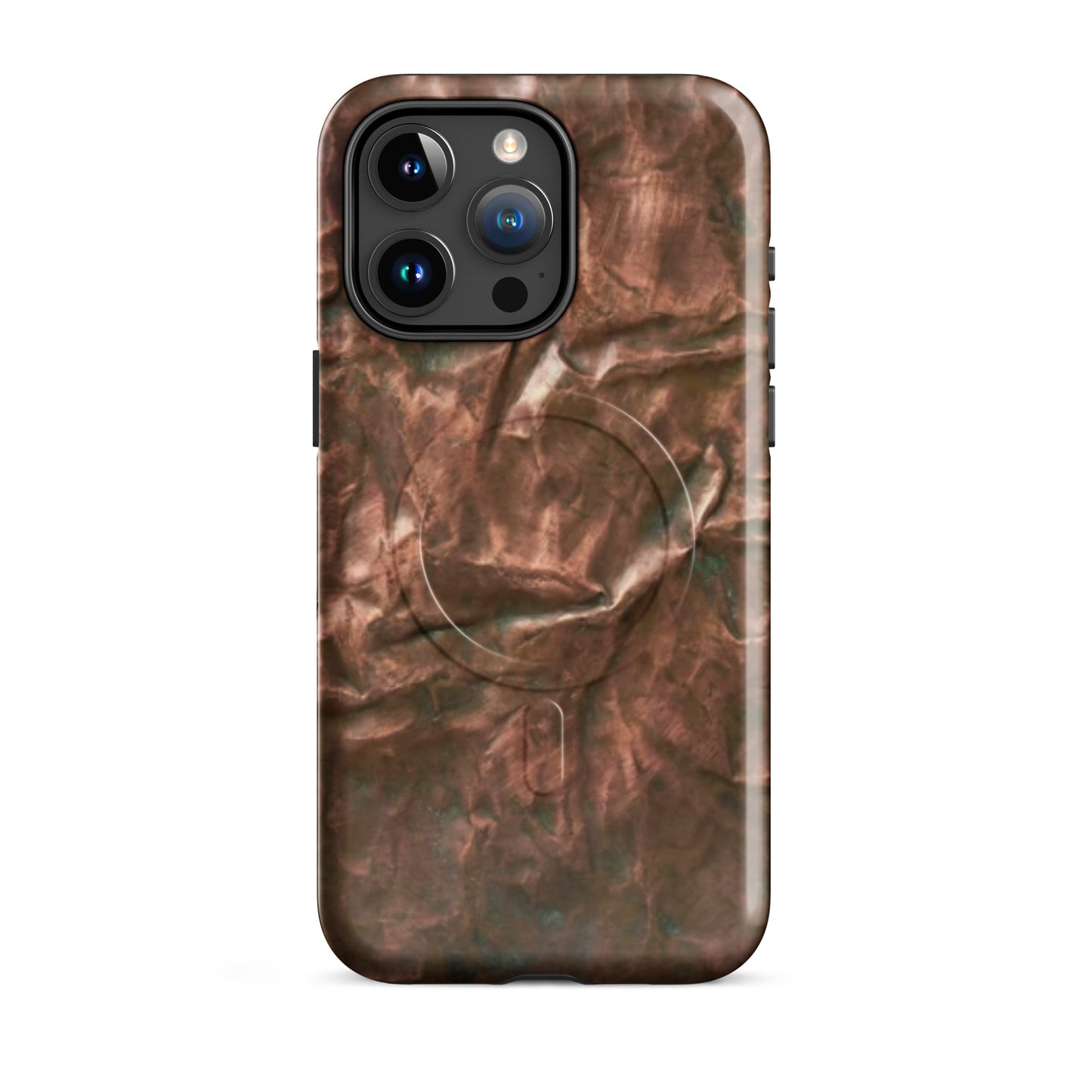 MagSafe® tough Copper Trippy Themed case for iPhone®